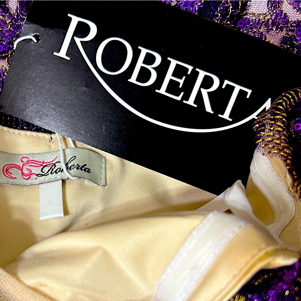 Roberta Formal Purple Strapless Dress - Picture 10 of 11